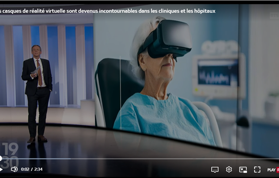 Réalité virtuelle, au service des patients