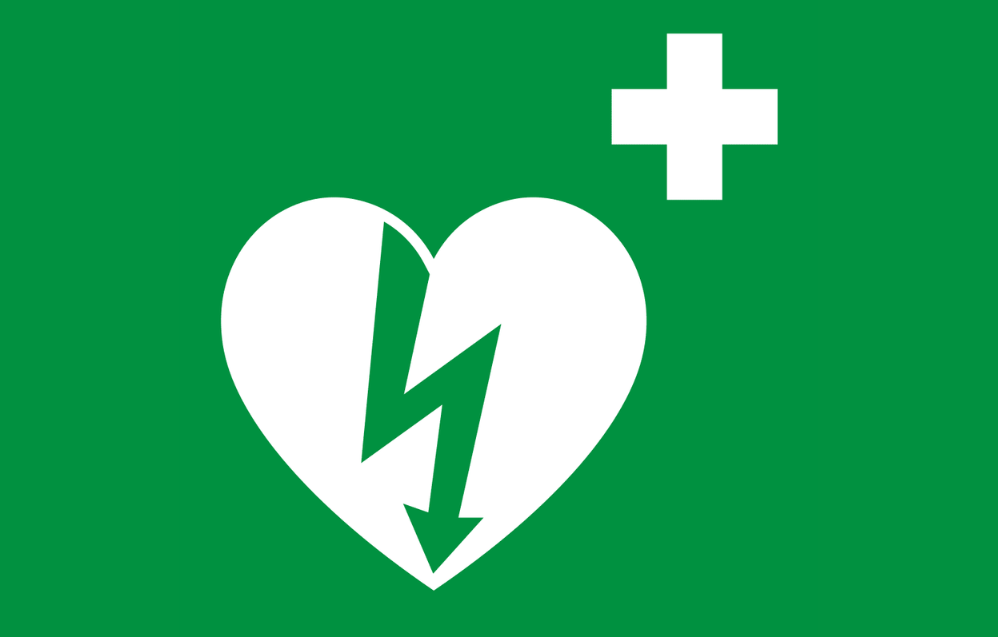 Annonce et emplacement des défibrillateurs