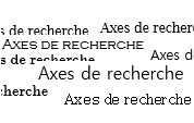 Axes de recherche prioritaire