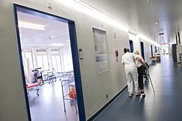 Couloir du 5ème étage à Nestlé