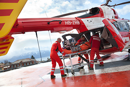 Hélicoptère de la Rega Hélicoptère de la Rega